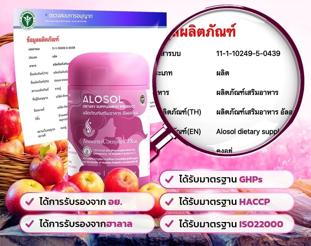 ALOSOL รับรางวัลนวัตกรรม