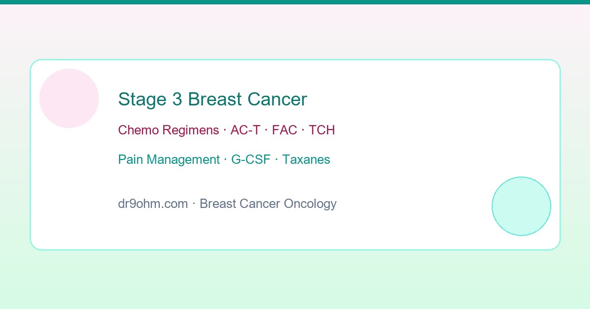 OG cover: Stage 3 breast chemo pain (English)
