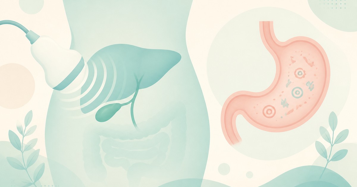 OG cover: อัลตราซาวด์ปกติกับ H. pylori