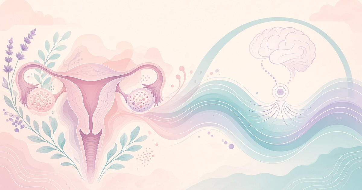 OG cover: วัยทองหลัง endometriosis โทนพาสเทล